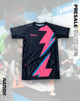 nation jiu jitsu | bjj rash guard | pink and black