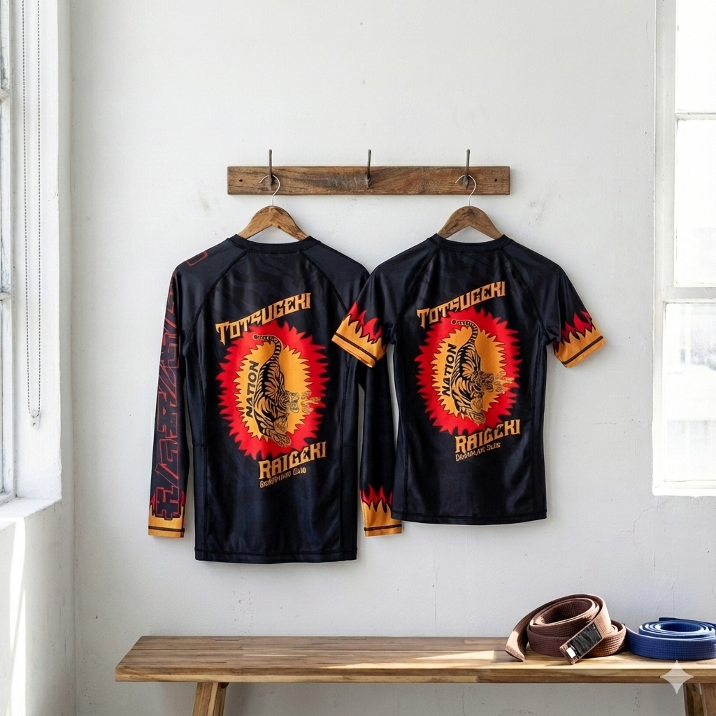 What to choose for your BJJ Training: Short Sleeve or Long Sleeve Rash Guards?