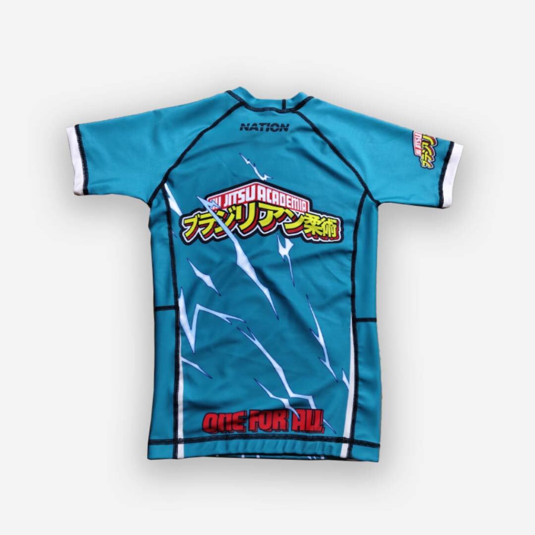 kids bjj rash guards and shorts