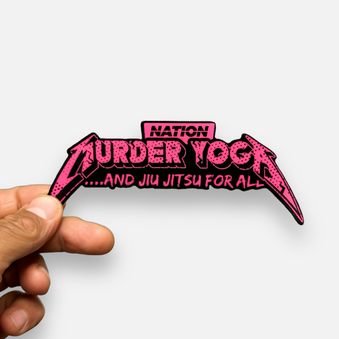 Murder Yoga BJJ Sticker