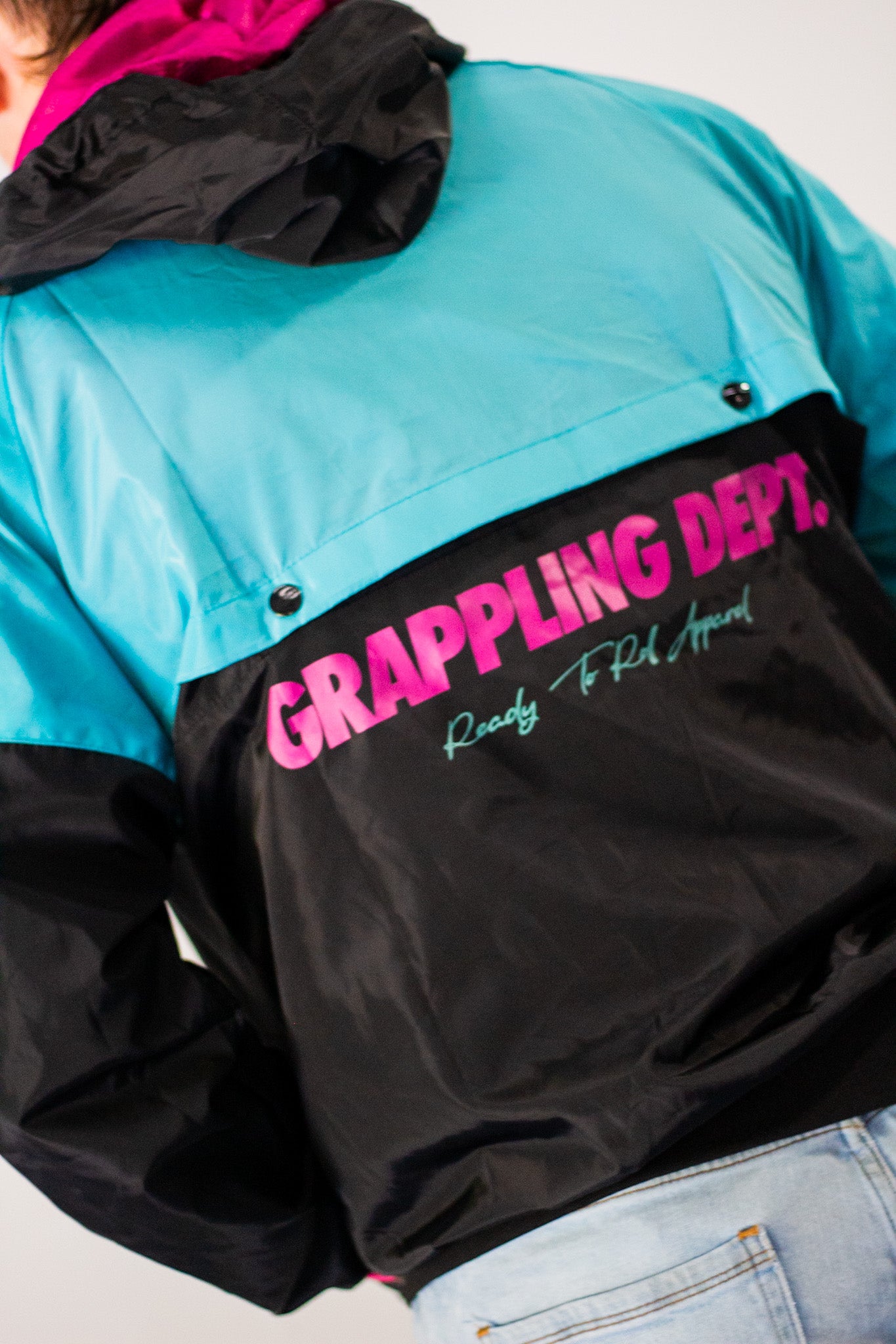 Retro BJJ Windbreaker | BJJ Jacket |