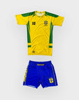 Brazil World Cup bjj rash guard set for nogi Jiu Jitsu training