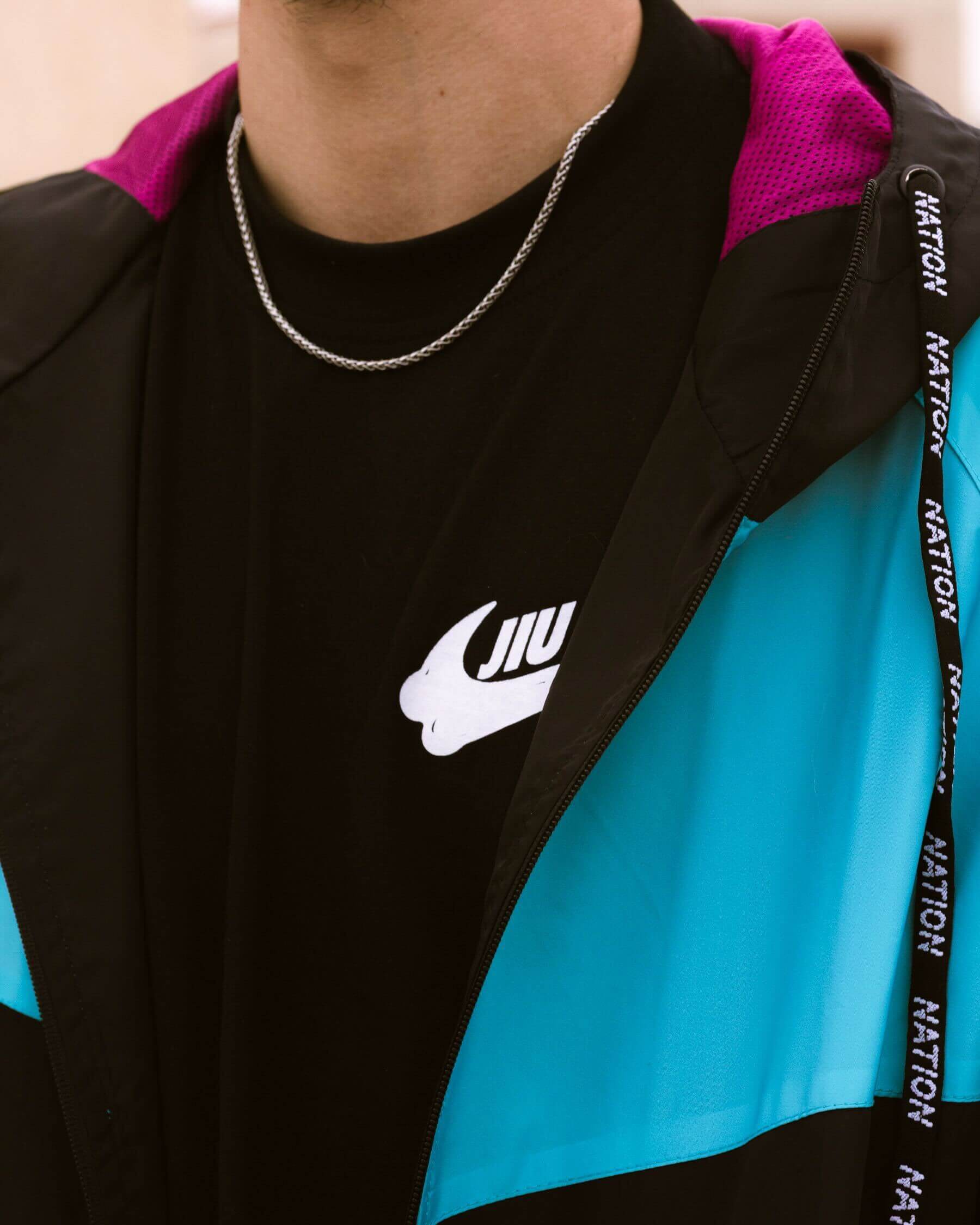 Retro Multicolor BJJ Windbreaker | BJJ Hoodies | Multicolor