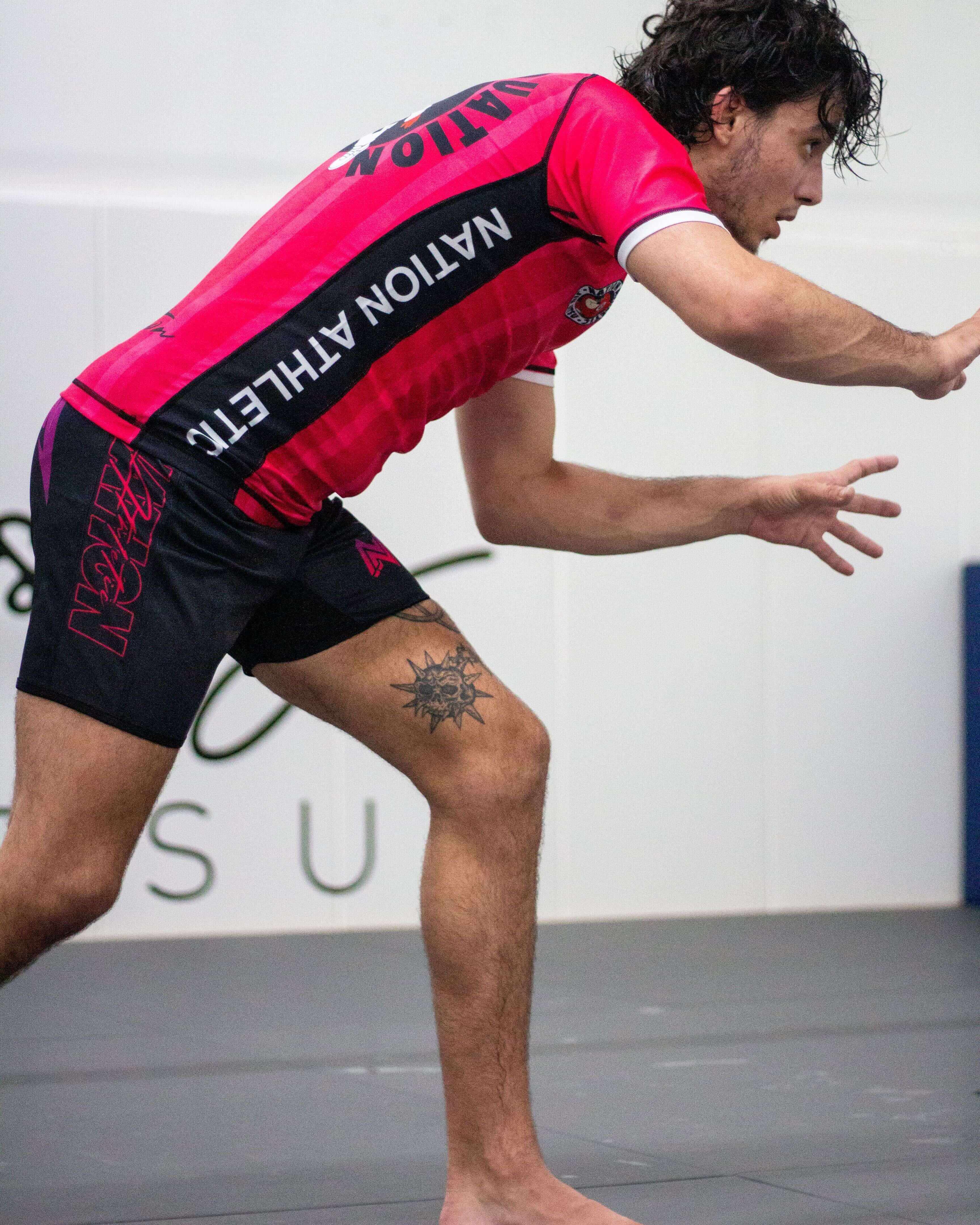 Kanye BJJ No-Gi Set in action