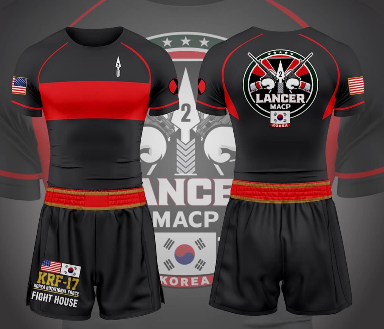 Custom No-Gi Team Sets