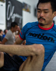 Men's Short Sleeve BJJ Rash Guards - lifestyle front