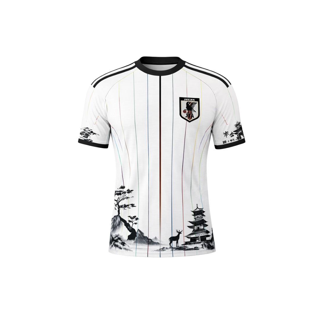 Japan World Cup Rash Guard designed for high-performance training and competition with compression fit and breathable fabric