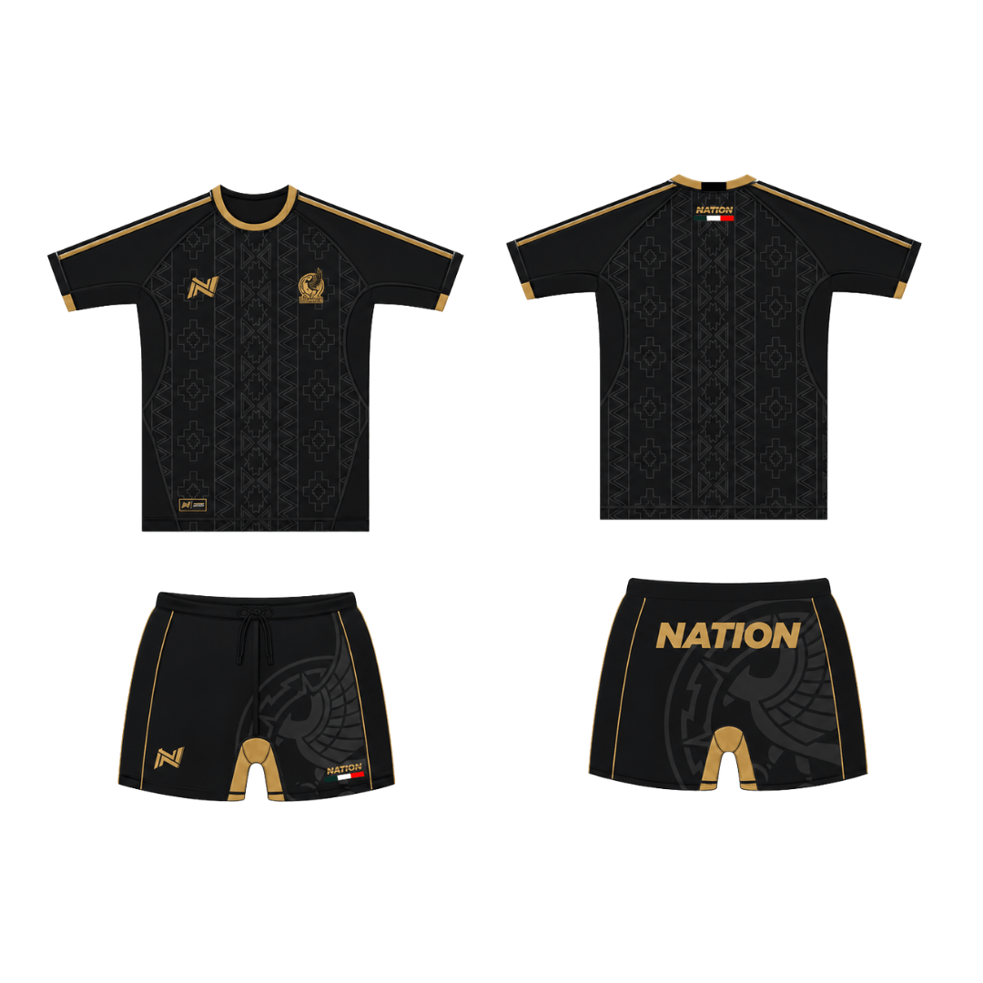 Mexico World Cup BJJ Rash Guard | No-Gi Training | Nation Athletic