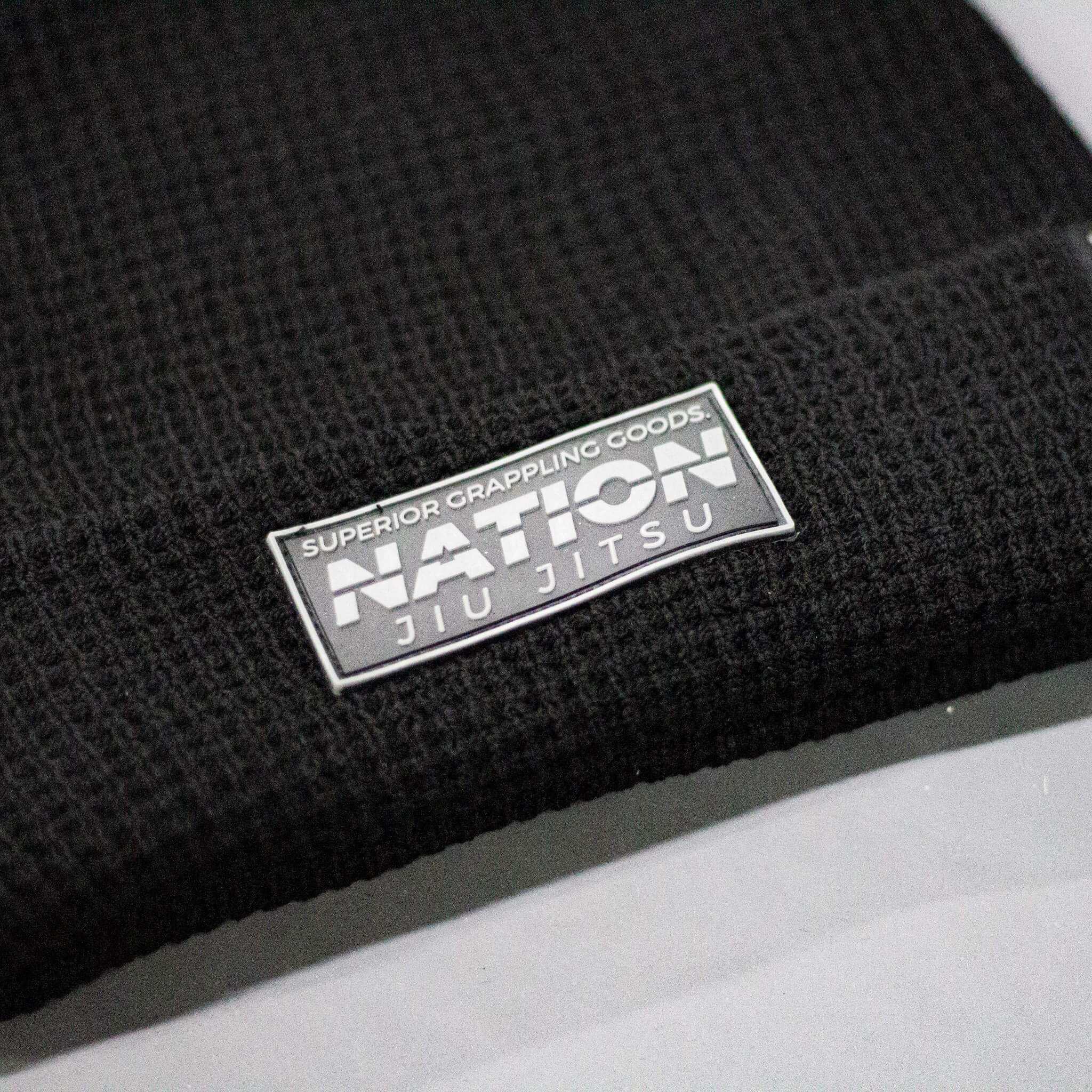 BJJ Beanies | Royal Blue and Blackout | Nation Athletic Jiu Jitsu Apparel
