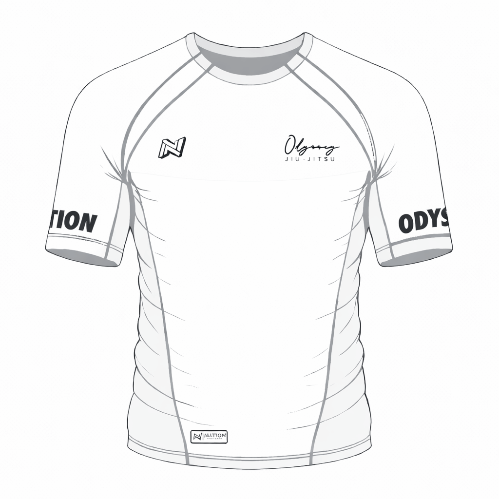Nation BJJ Ranked Custom Rash Guard | No-Gi Training | Nation Athletic