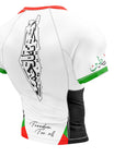 Palestine Rash Guard mock up back