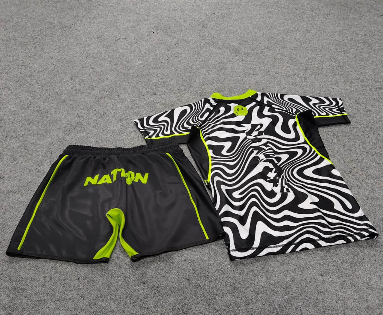 Rollers High BJJ Rash Guard | No-Gi Training | Nation Athletic
