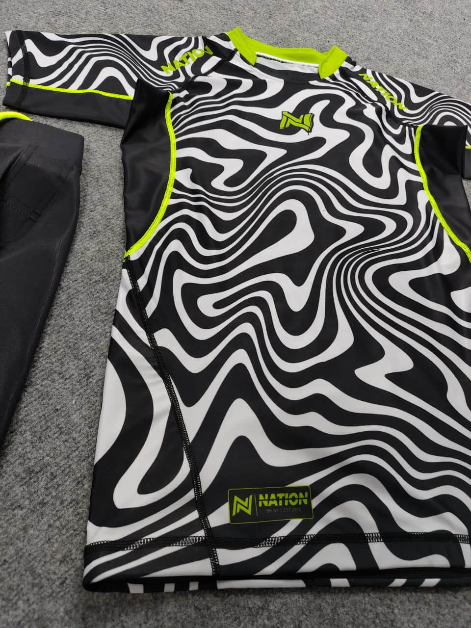 Rollers High BJJ Rash Guard | No-Gi Training | Nation Athletic