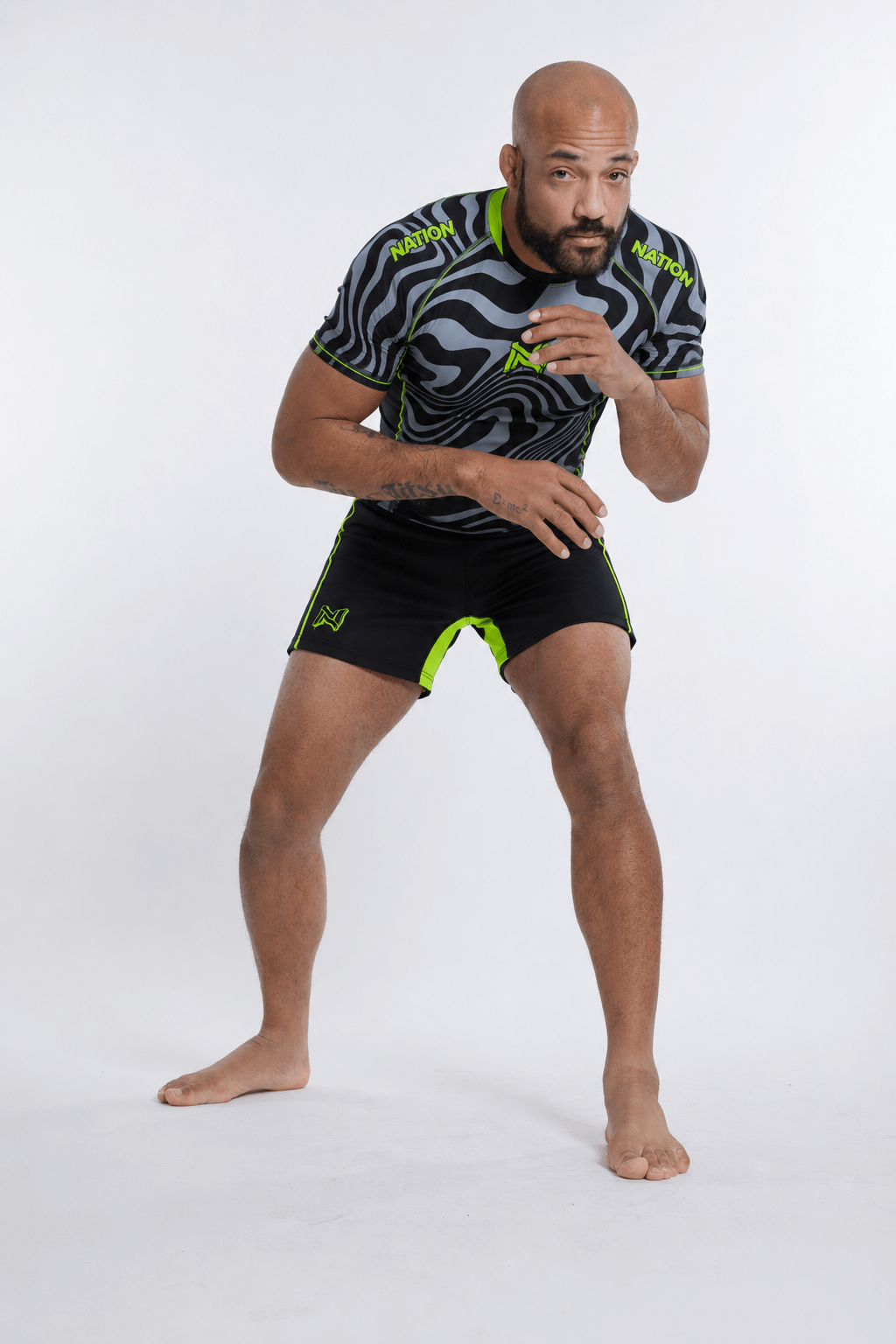 Rollers High Rash Guard designed for no-gi BJJ training with compression fit and moisture-wicking fabric