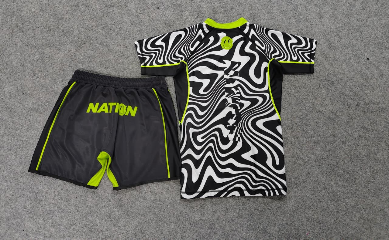 Rollers High BJJ Rash Guard | No-Gi Training | Nation Athletic