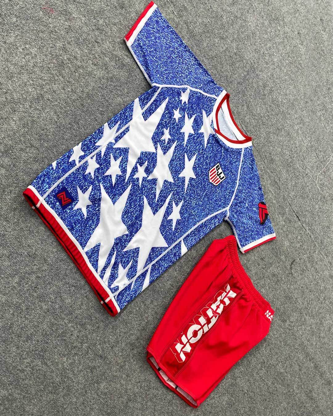 team usa World Cup bjj rash guard set for nogi Jiu Jitsu training