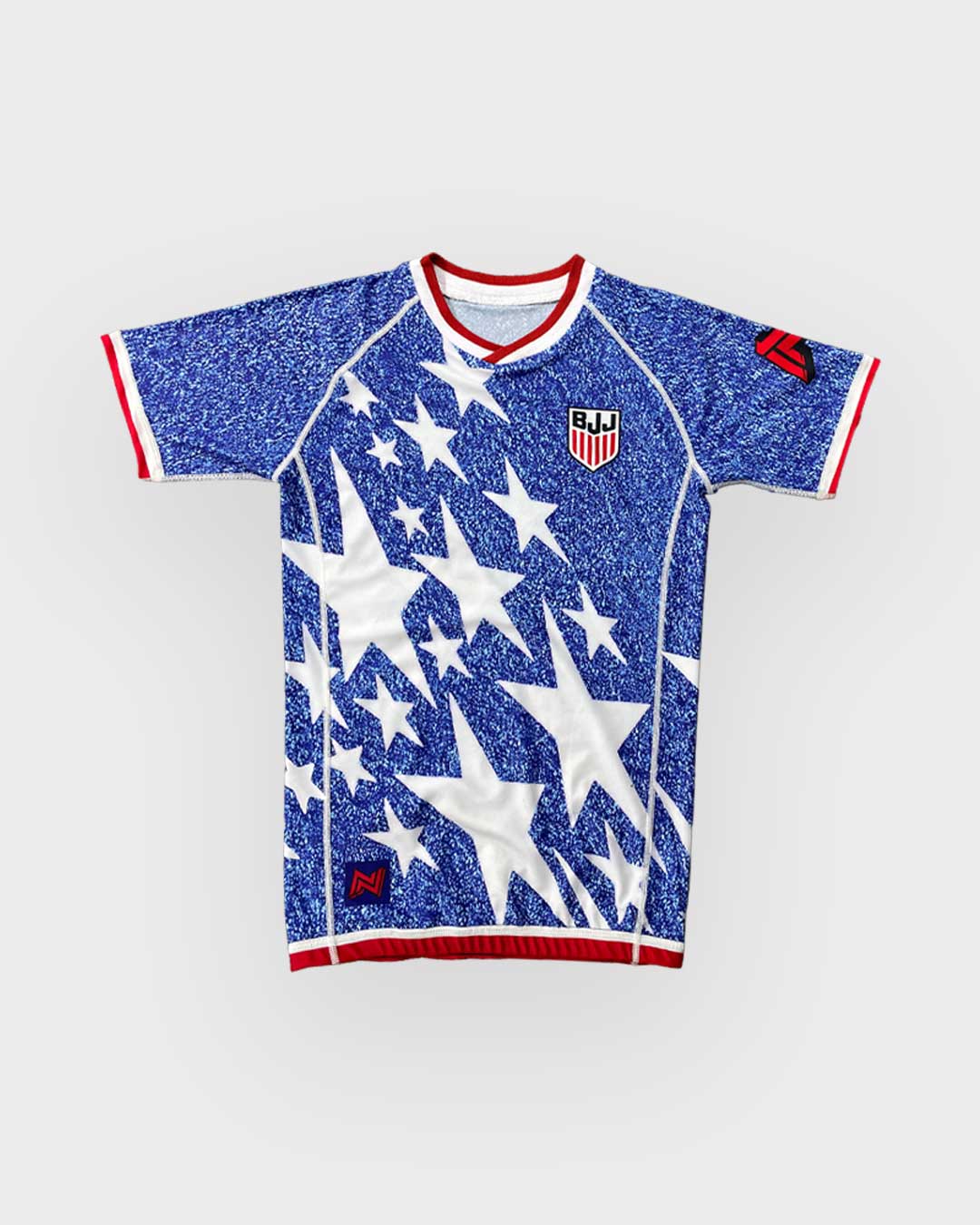 USA World Cup Rash Guard for no-gi training with compression fit and breathable fabric