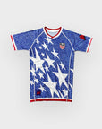 USA World Cup Rash Guard for no-gi training with compression fit and breathable fabric