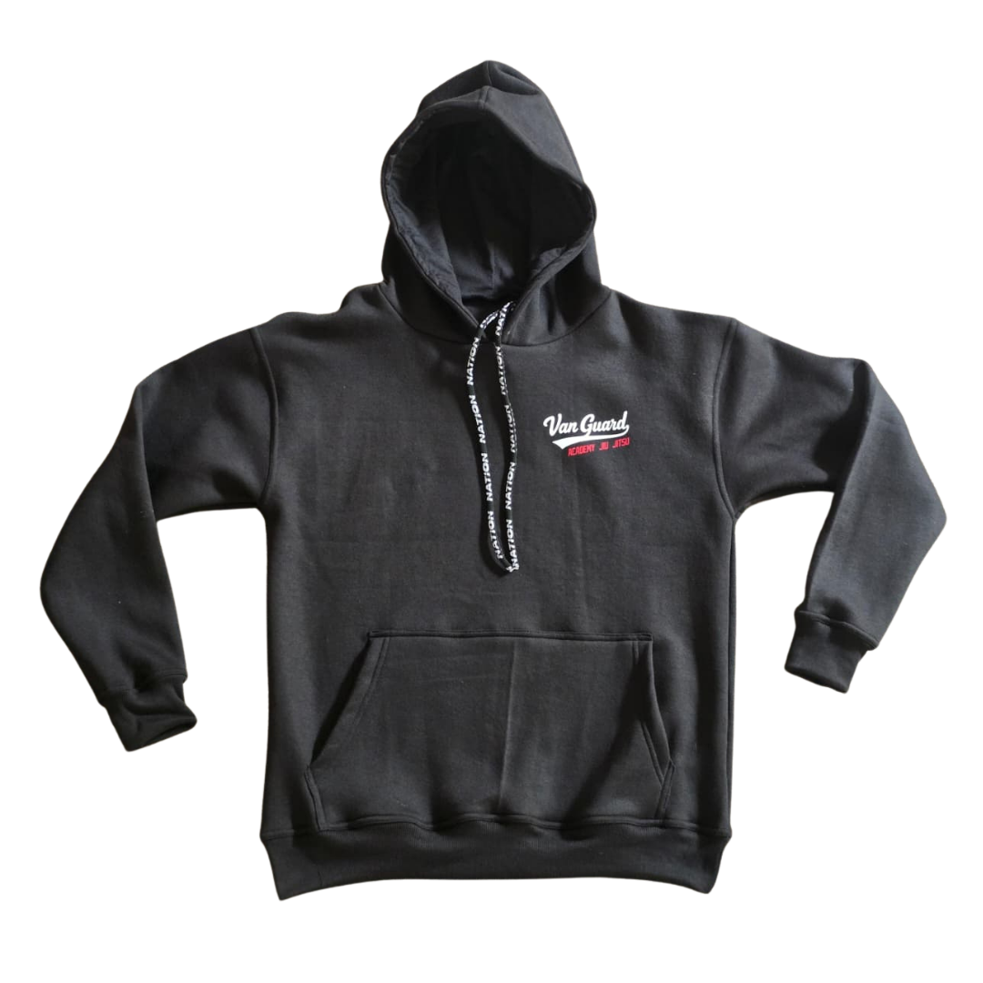 Vanguard Hooded Sweatshirt | Black | Nation Athletic