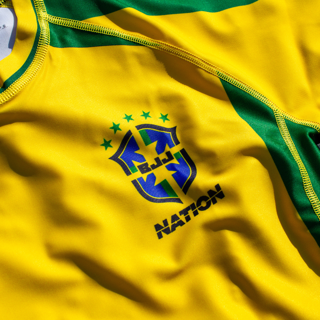 Brazil World Cup Rash Guard | No-Gi Training | Nation Athletic