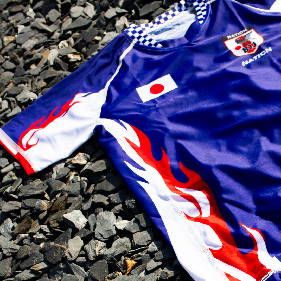 Japan World Cup Rash Guard | No-Gi Training | Nation Athletic