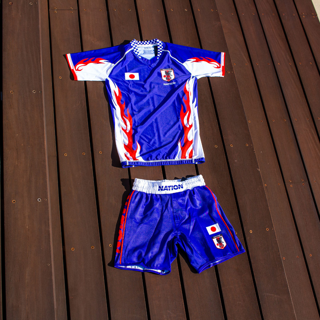 Japan World Cup Rash Guard | No-Gi Training | Nation Athletic