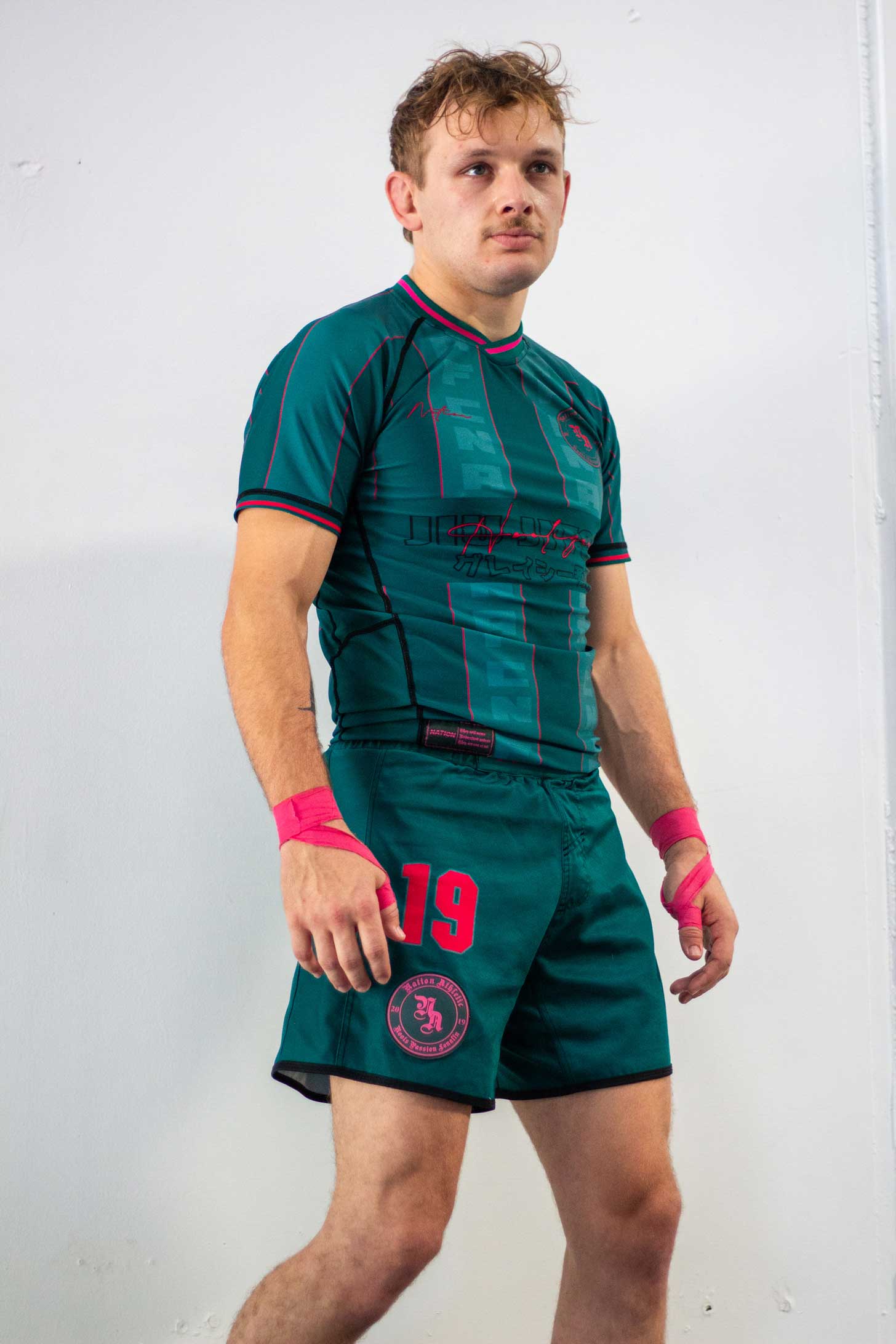 The Hooligans BJJ Rash Guard Set