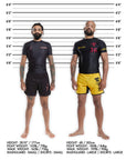 Roll with Pride V2 | Fight Shorts For Grappling, BJJ Wrestling and MMA | Nation Athletic Jiu JItsu