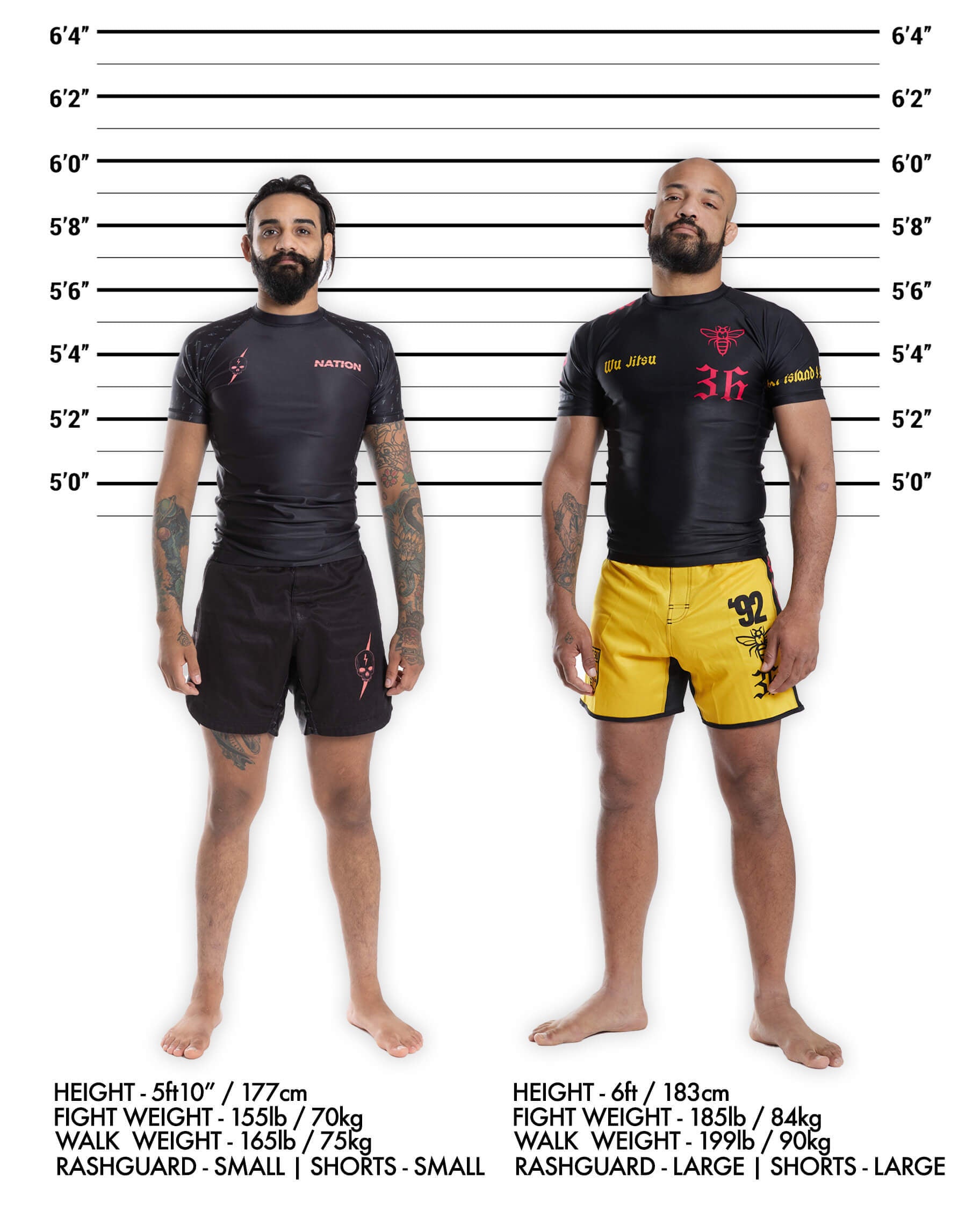 Players Dojo Grappling Shorts For BJJ, Wrestling and MMA