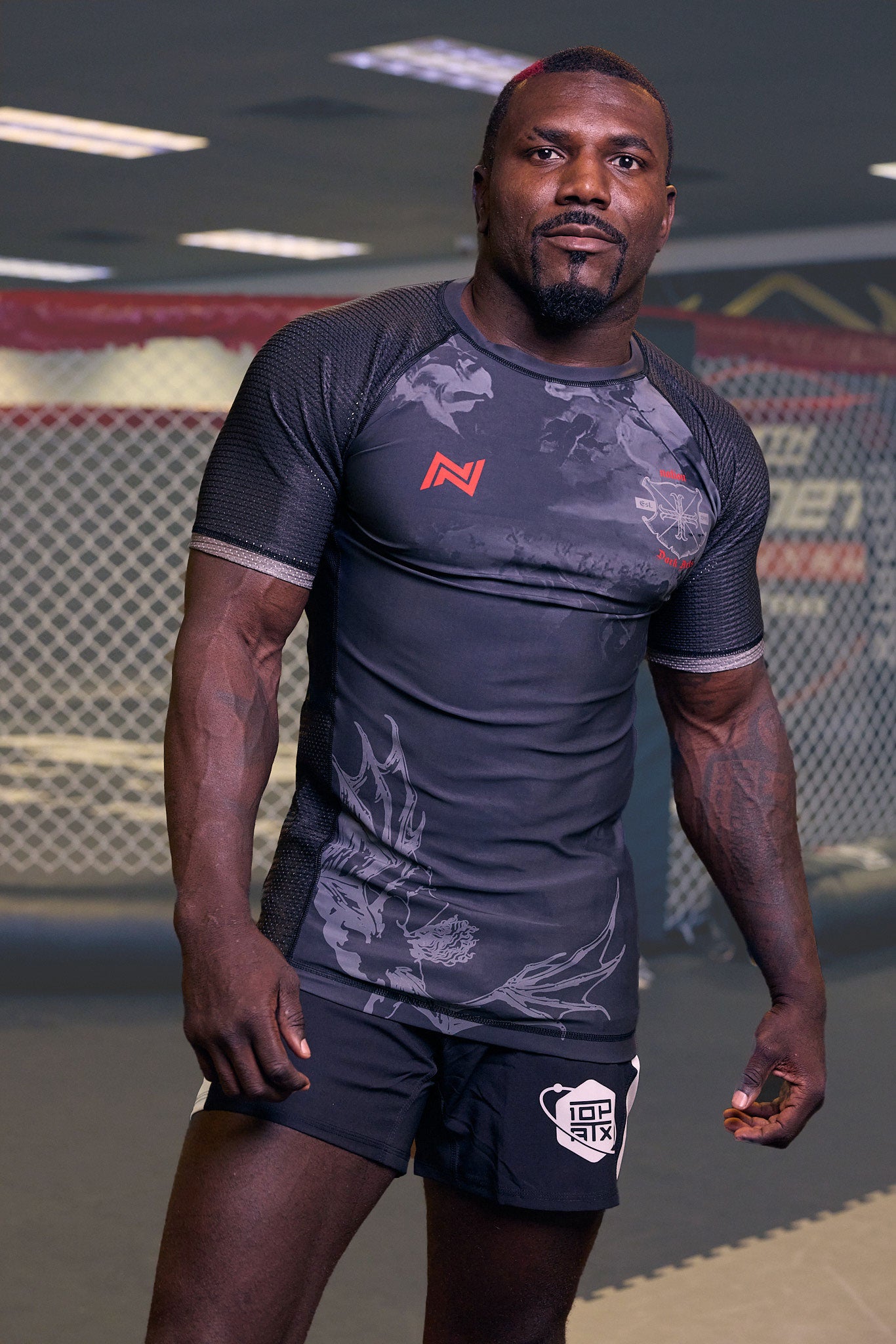 Dark Arts WarDark Arts War in Heaven BJJ Rash Guard | No-Gi Jiu Jitsu Training GearNation Athletics Bjj