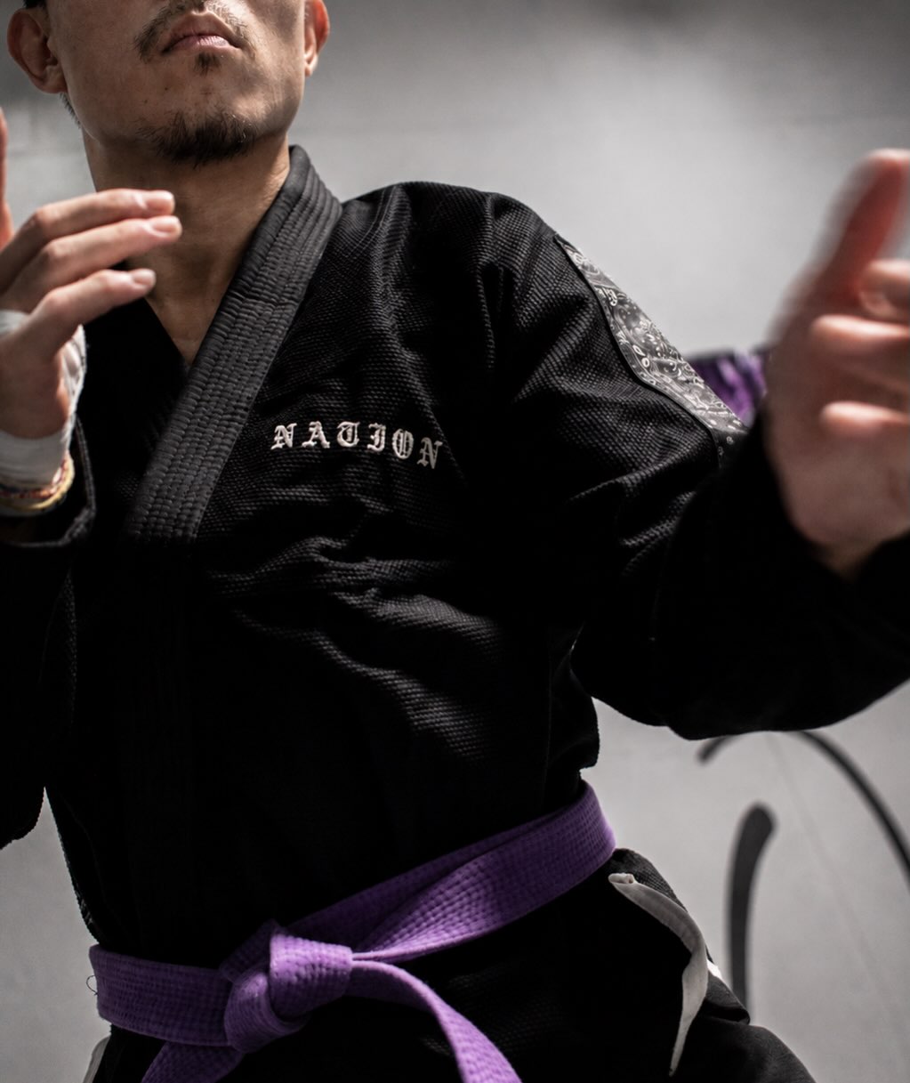 Black Paisley BJJ Gi | NWA-Inspired Express Yourself Edition
