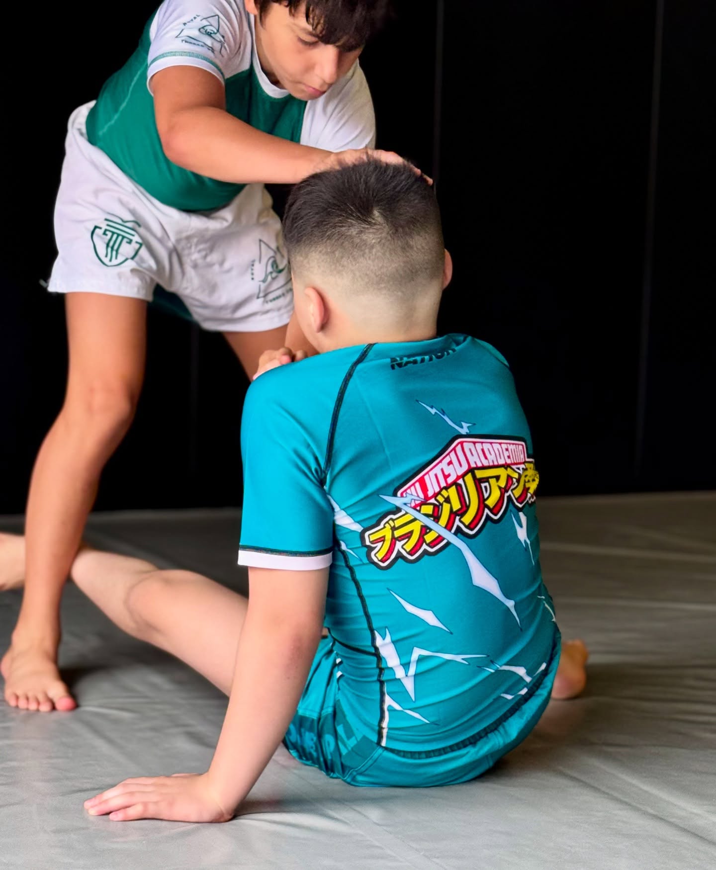 My Jiu Jitsu Academia BJJ Kids Rash Guard Set | Youth