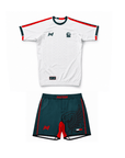 Mexico World Cup BJJ Rash Guard Set white no-gi training kit by Nation Athletic