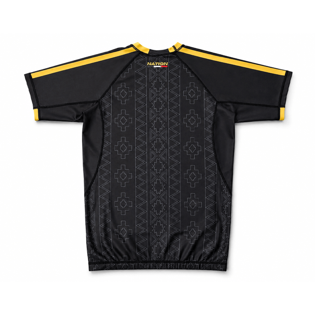 black mexico World Cup bjj rash guard