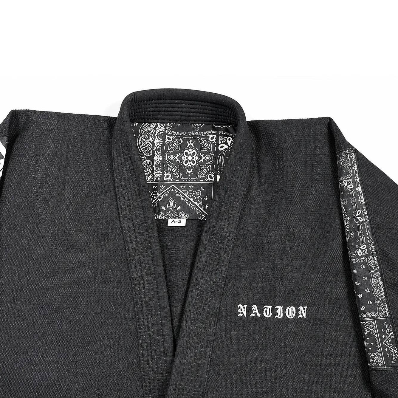 Black Paisley BJJ Gi | NWA-Inspired Express Yourself Edition