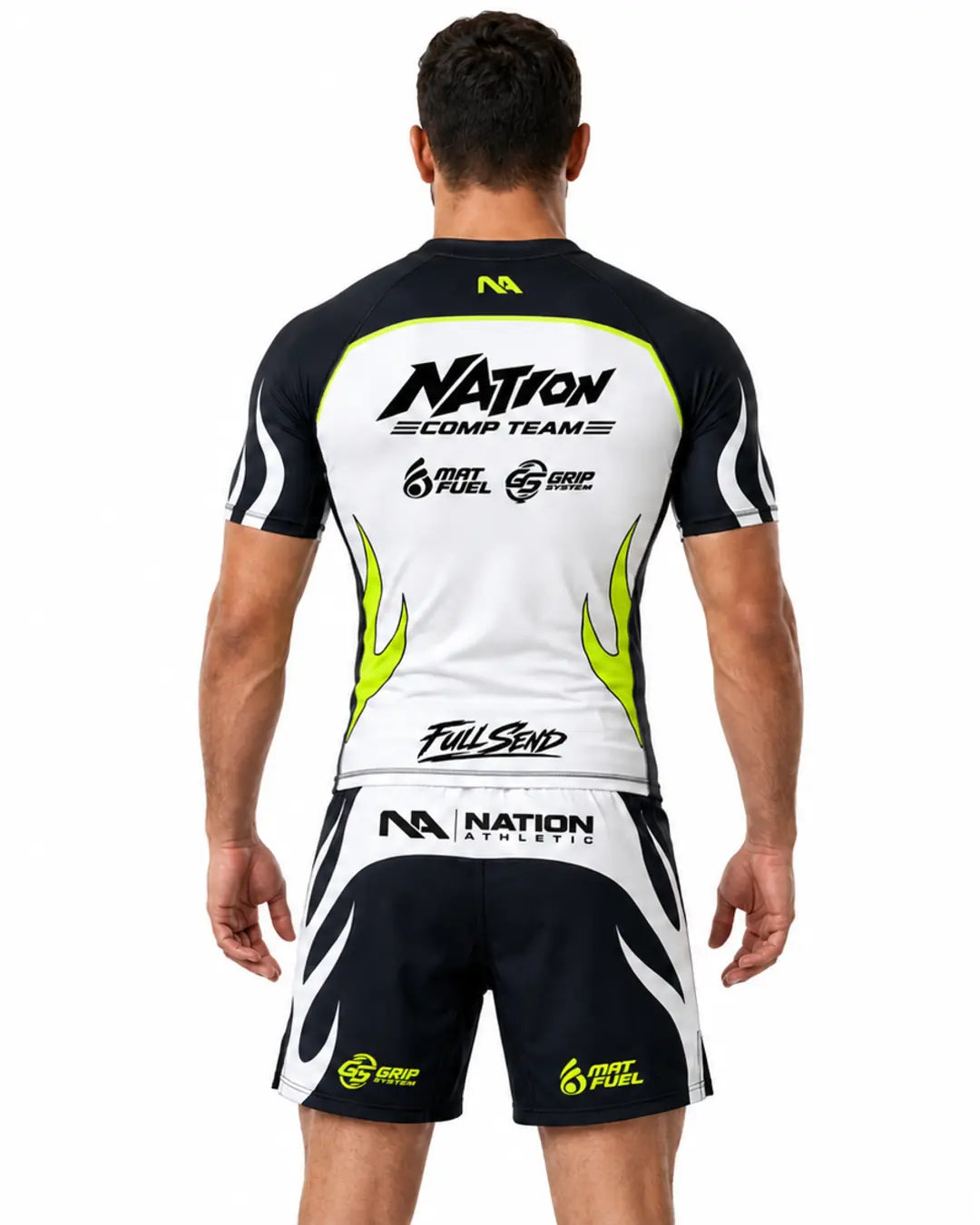 Full Send MX BJJ Rash Guard | Motocross-Inspired No-Gi