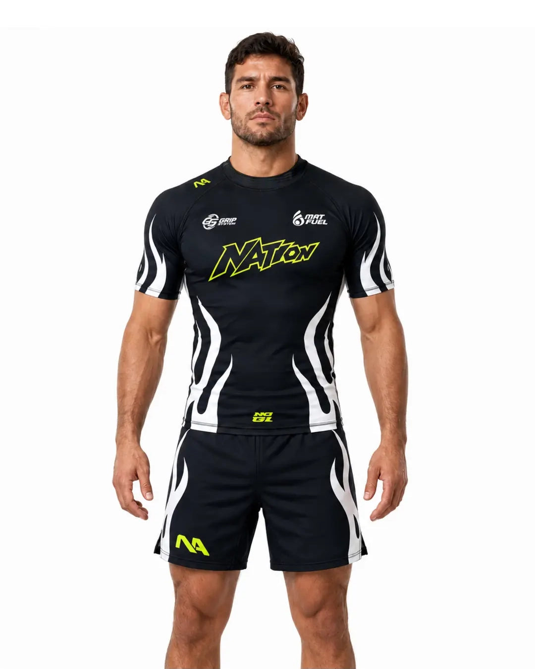 Full Send MX BJJ Rash Guard | Motocross-Inspired No-Gi