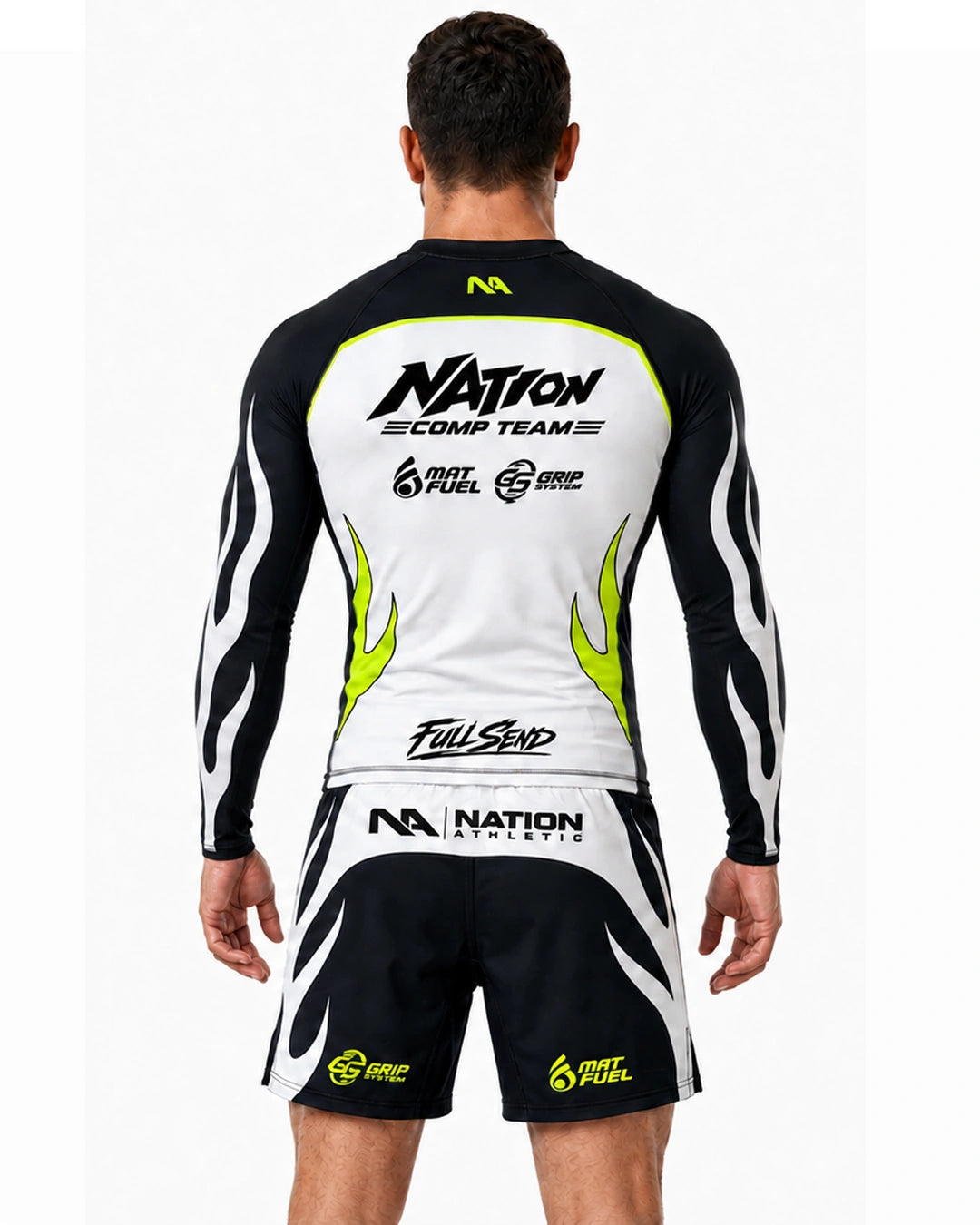 Full Send MX BJJ Rash Guard Set