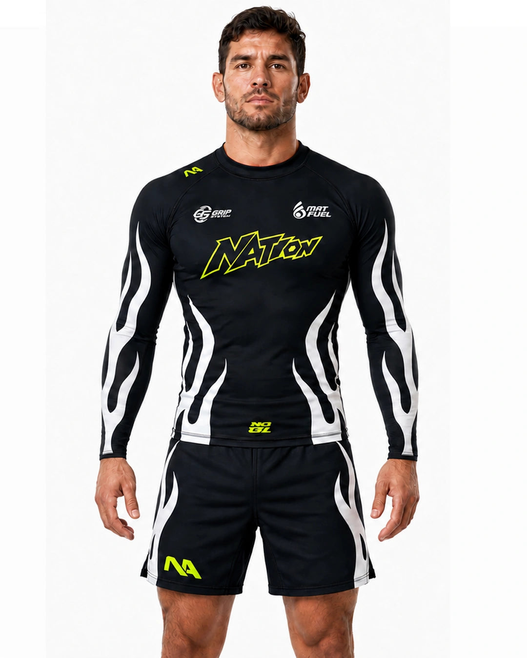 Full Send MX BJJ Rash Guard Set
