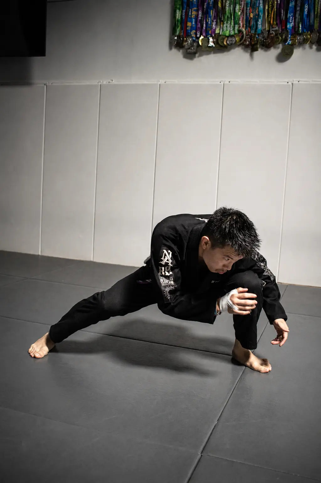 Black Paisley BJJ Gi | NWA-Inspired Express Yourself Edition