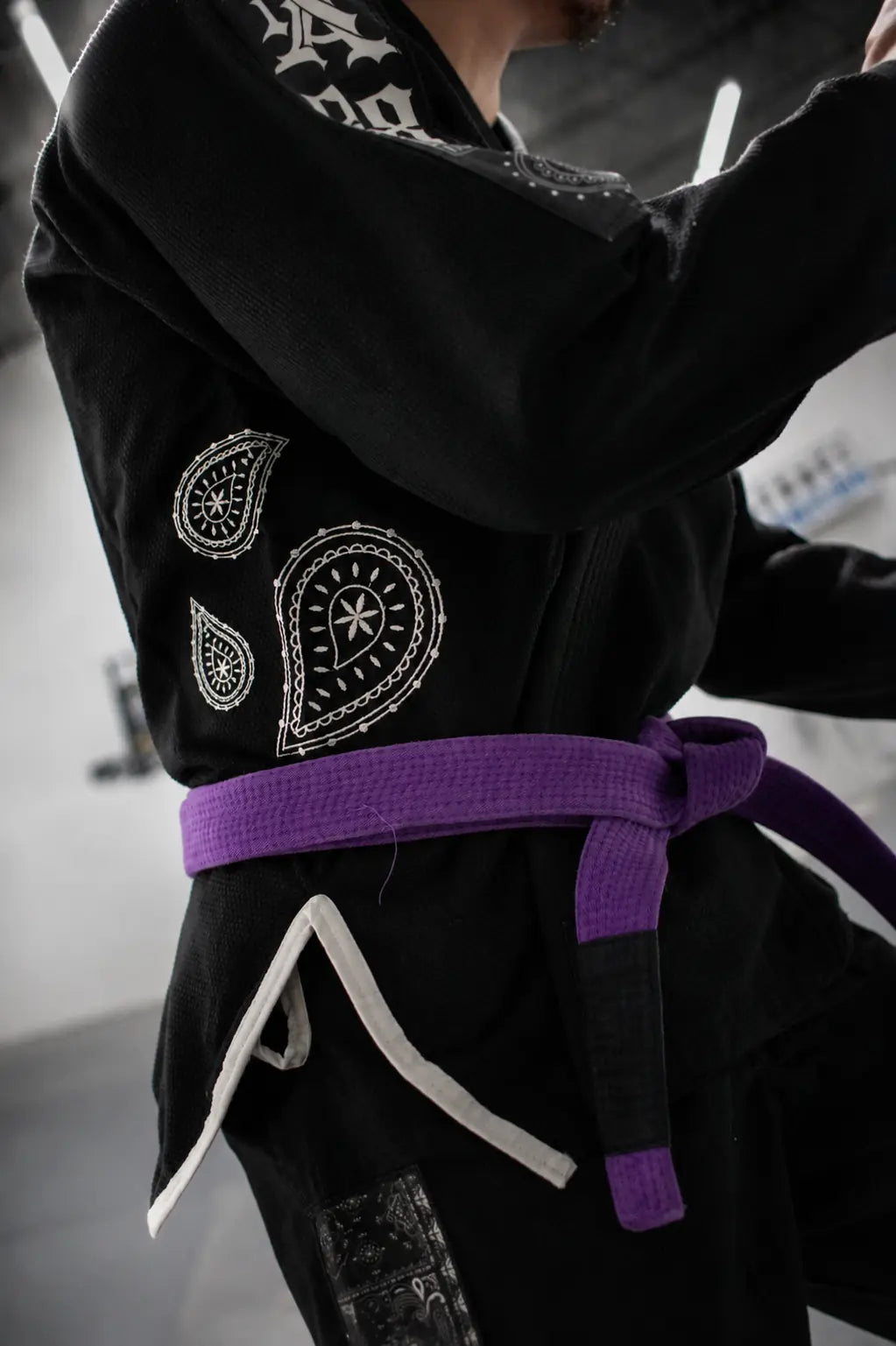 Black Paisley BJJ Gi | NWA-Inspired Express Yourself Edition