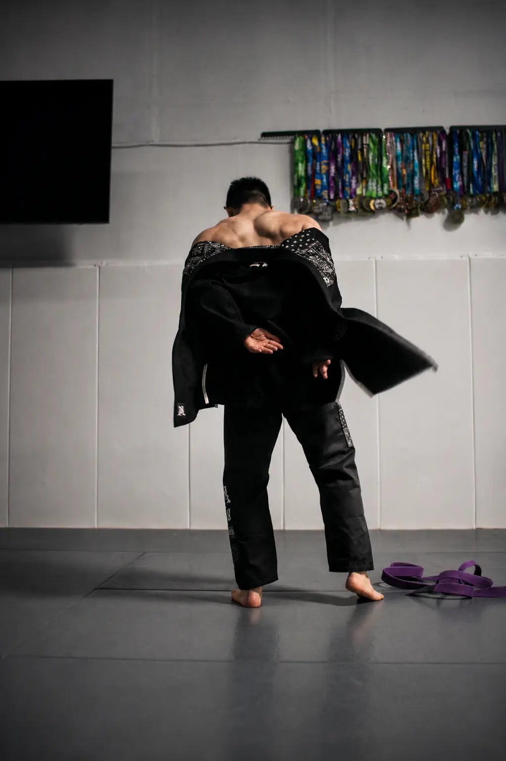 Black Paisley BJJ Gi | NWA-Inspired Express Yourself Edition
