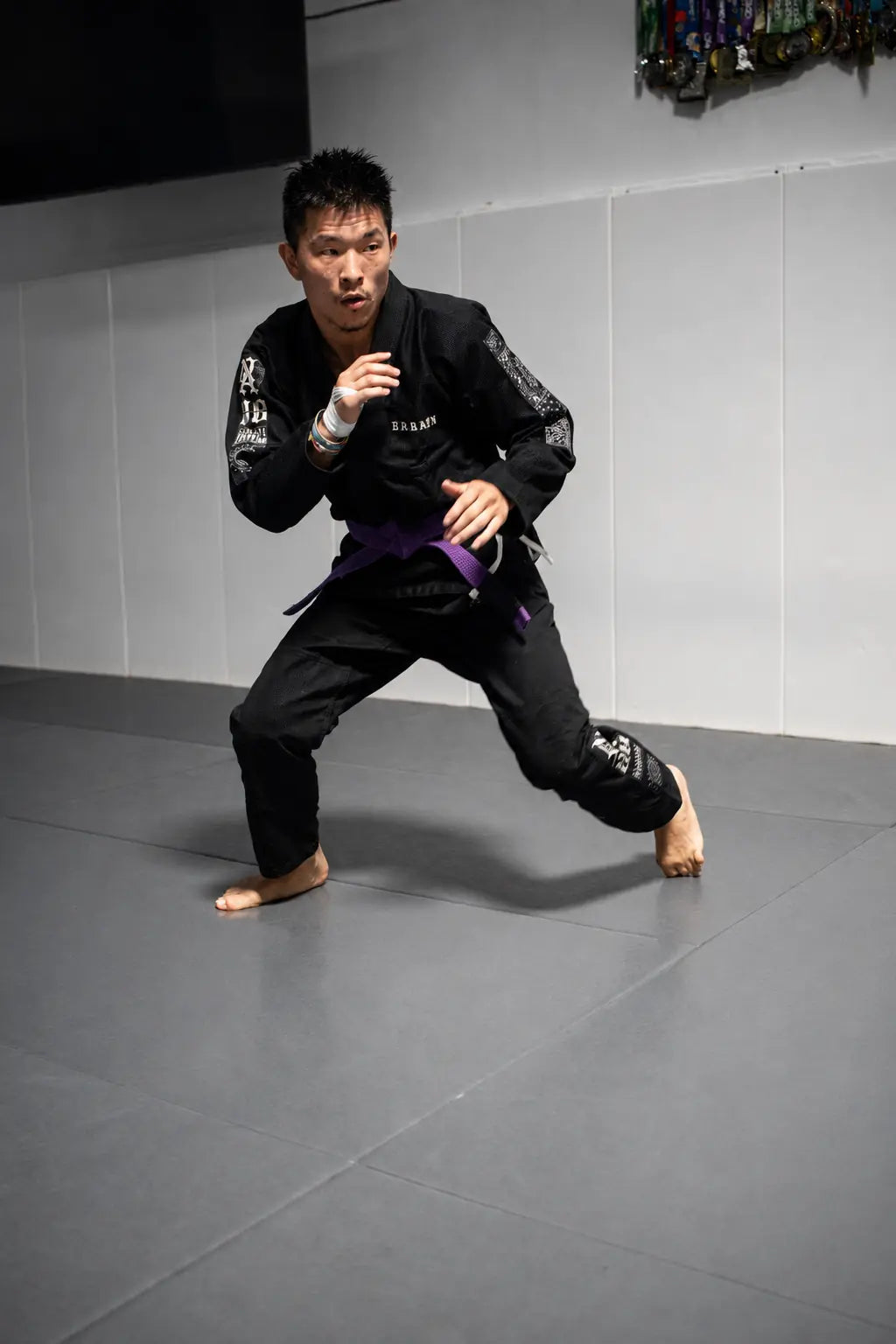 Black Paisley BJJ Gi | NWA-Inspired Express Yourself Edition