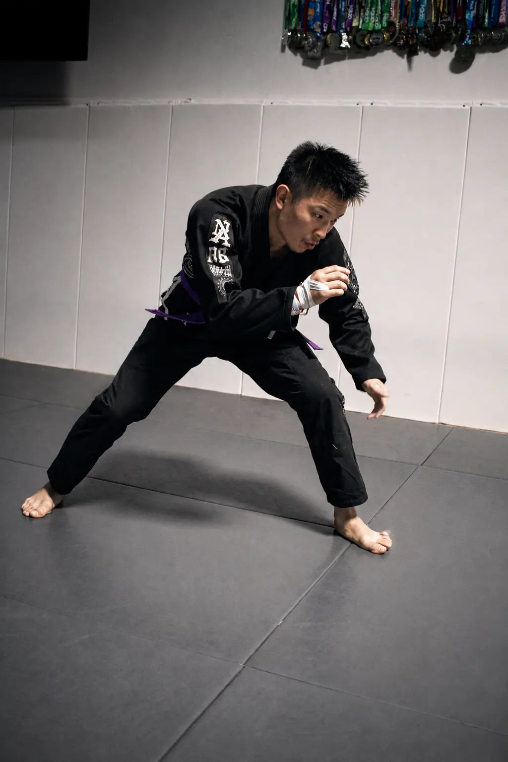 Black Paisley BJJ Gi | NWA-Inspired Express Yourself Edition