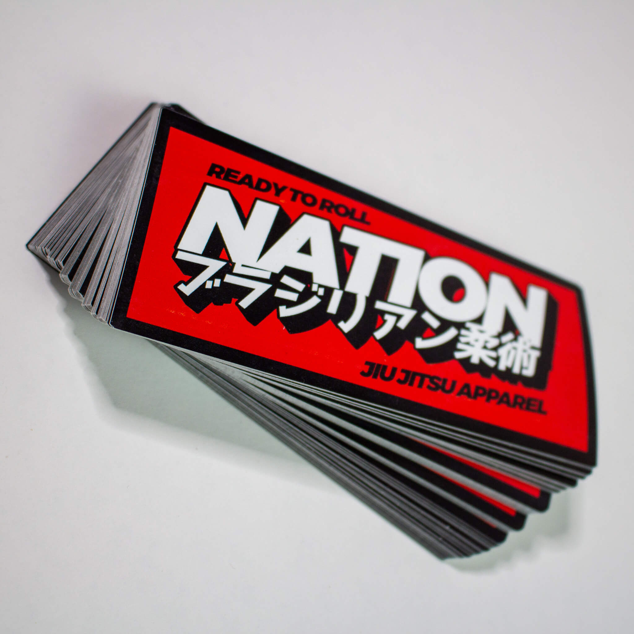 nation athletic jiu jitsu apparel bjj sticker