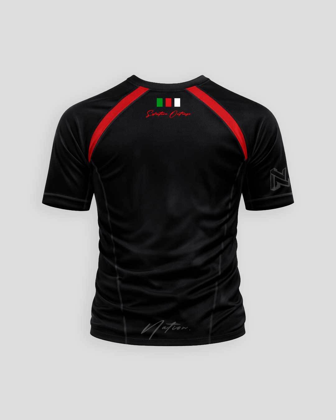 Palestine BJJ Rash Guard Set | Short Sleeve | No-Gi Training | Nation Athletic