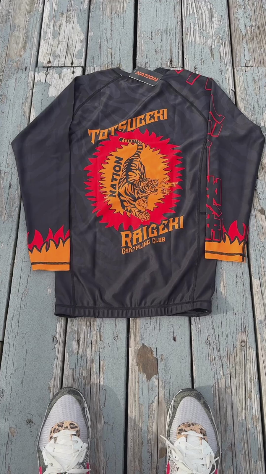 Totsugeki Raigeki | BJJ Rash Guards