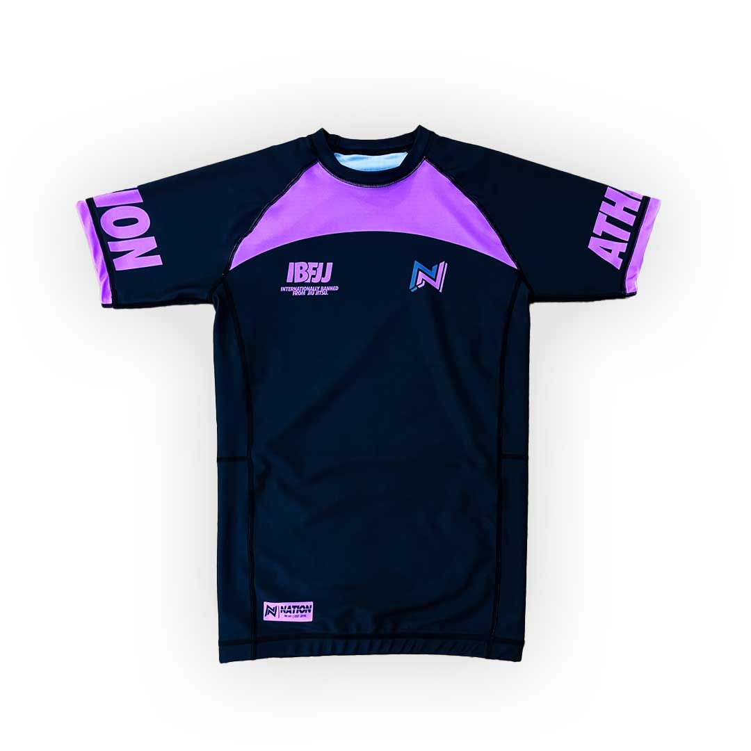 IBJJF Ranked Rash Guard - Nation Athletics BJJ - Pre Order