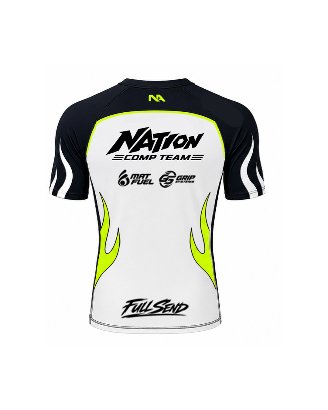 Full Send MX BJJ Rash Guard | Motocross-Inspired No-Gi