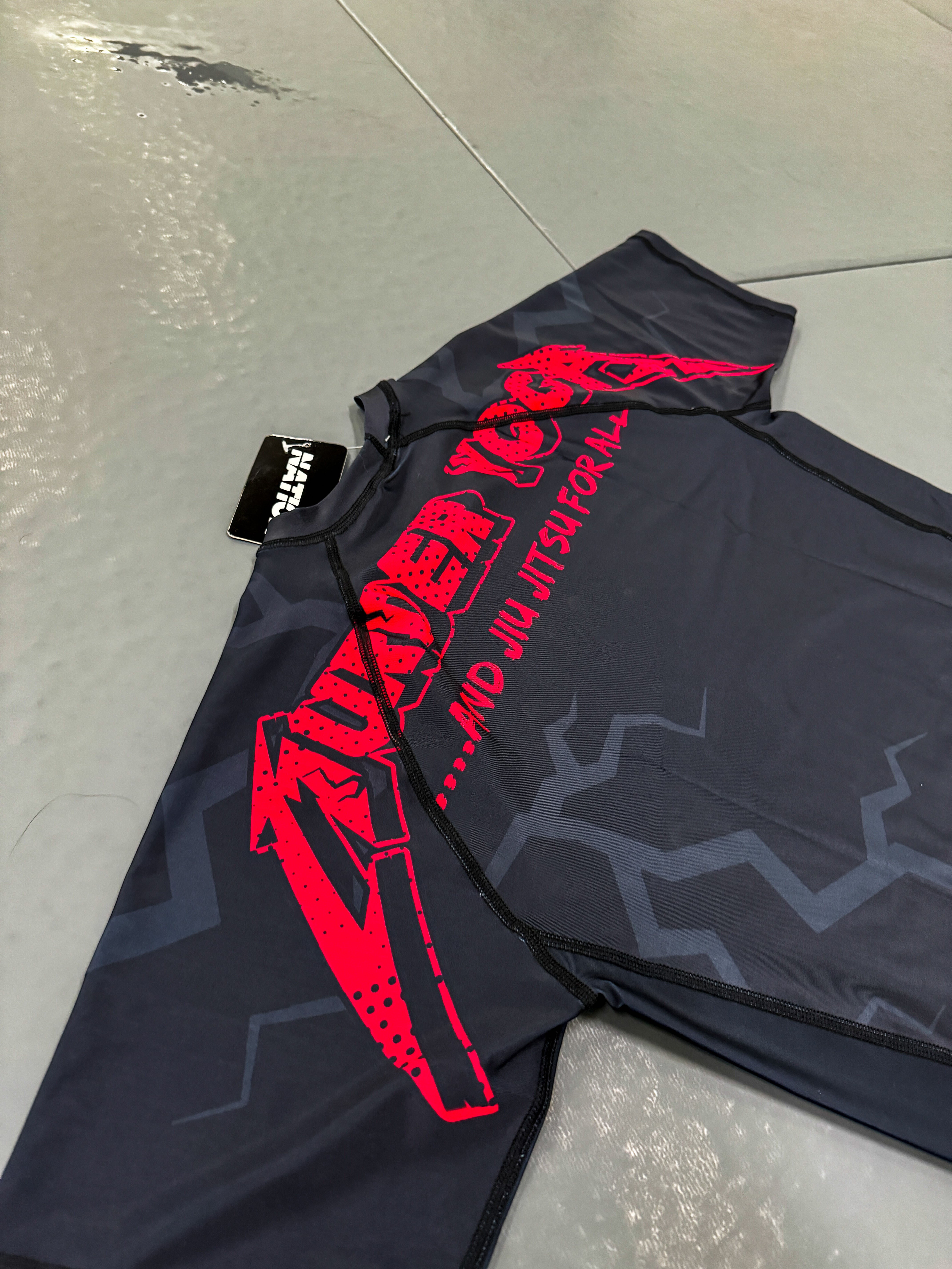 Jiu Jitsu Murder Yoga V2 fight shorts for BJJ grappling, wrestling and MMA